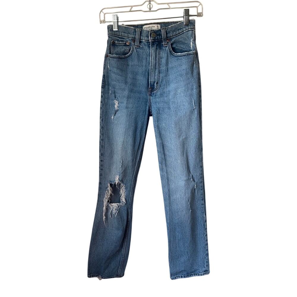 Abercrombie The 90s Straight Ultra High Rise Jeans - Size 25